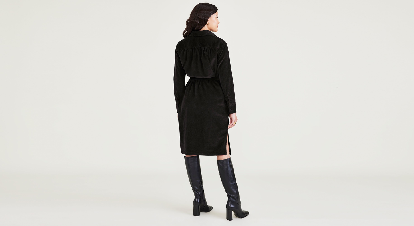 sandavol-Midi Dress, Relaxed Fit