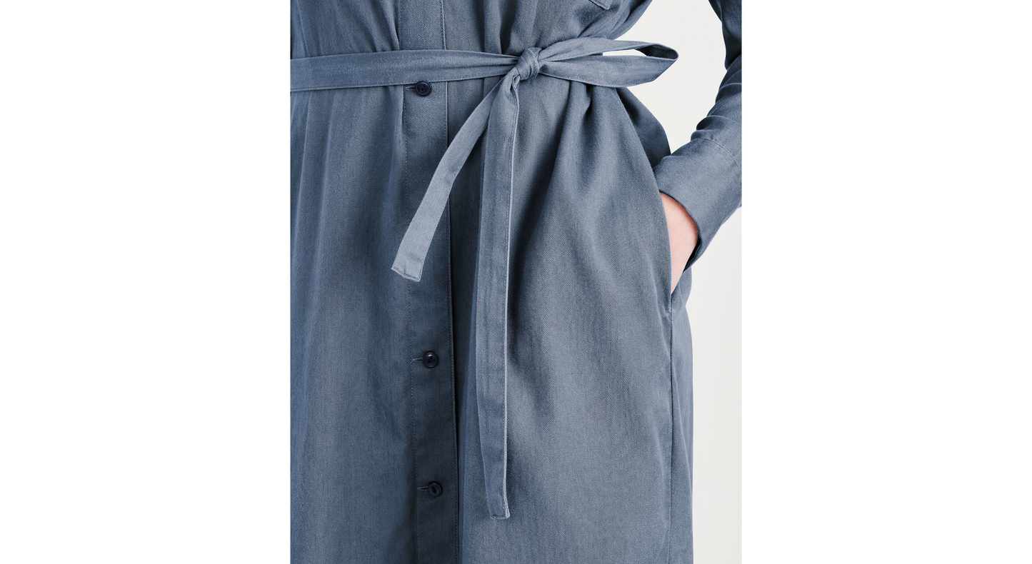 sandavol-Midi Dress, Relaxed Fit