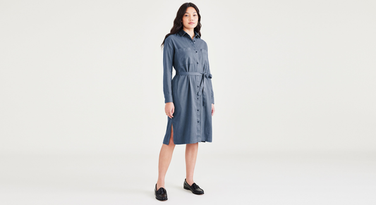 sandavol-Midi Dress, Relaxed Fit