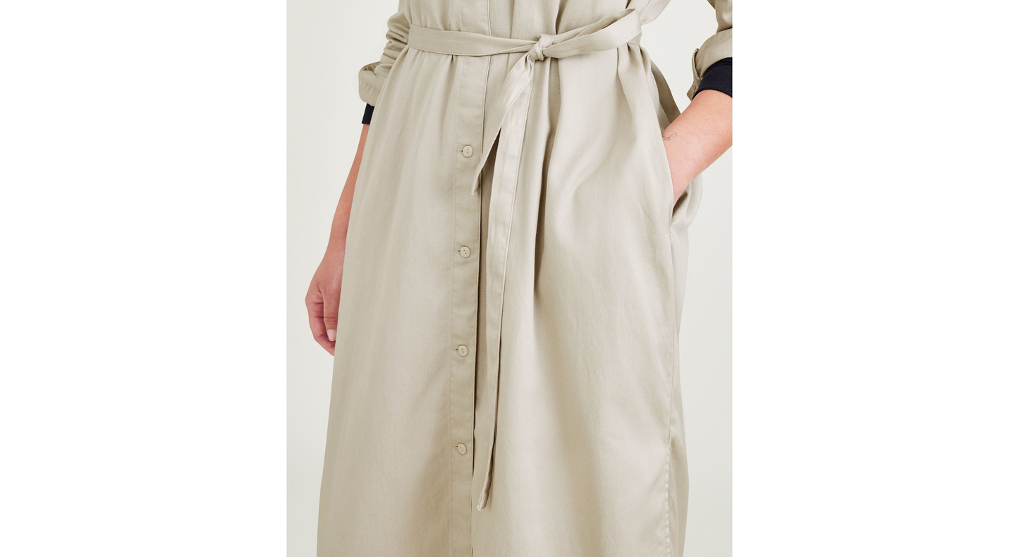 sandavol-Midi Dress, Relaxed Fit