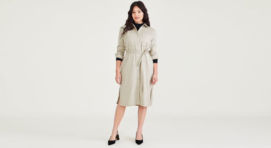sandavol-Midi Dress, Relaxed Fit